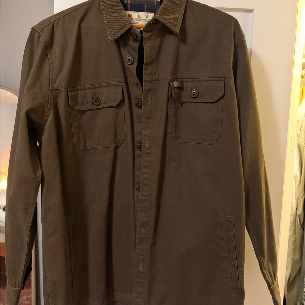 Barbour Dark Brown Shirt Jacket